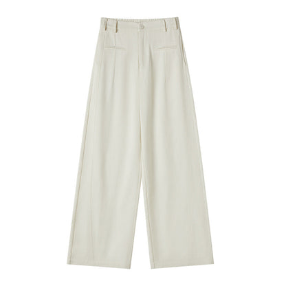 High-Waisted Tencel Linen Wide-Leg Pants – Lightweight & Relaxed Fit
