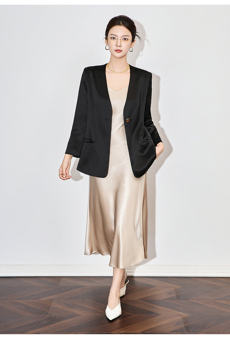Fluid Acetate Blazer