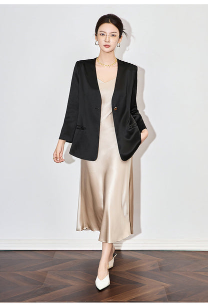 Fluid Acetate Blazer
