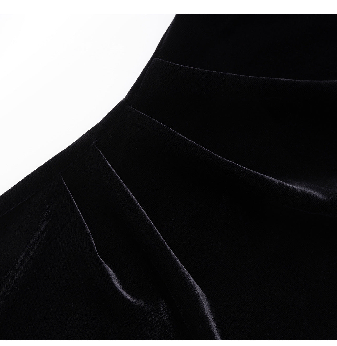 French Velvet Lace Embroidered Slim Dress