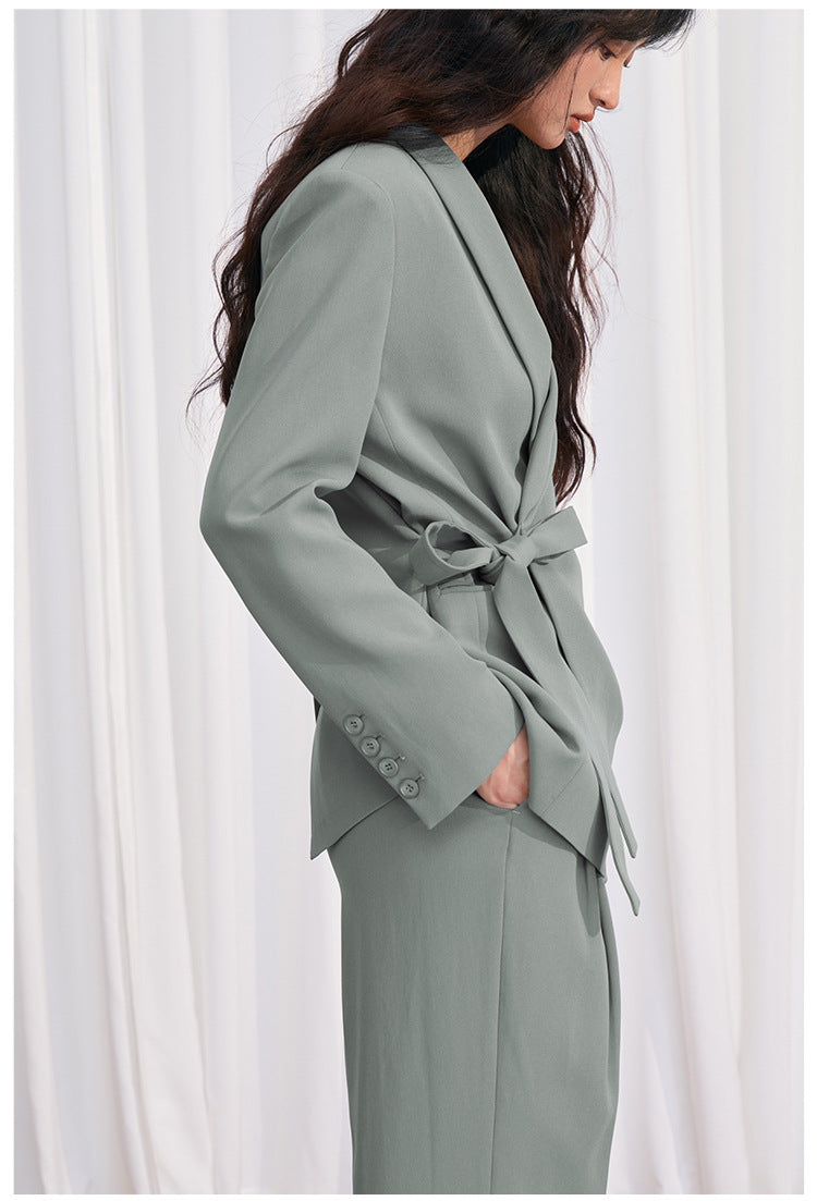Aveline Tailored Two-Piece Suit Set