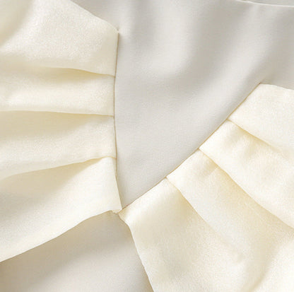 Summer Elegance Bow-Tie Midi Dress