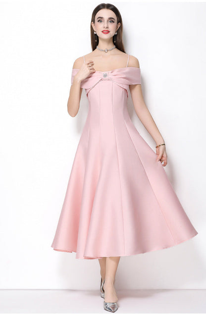 Seralya Bow Strap Maxi Dress