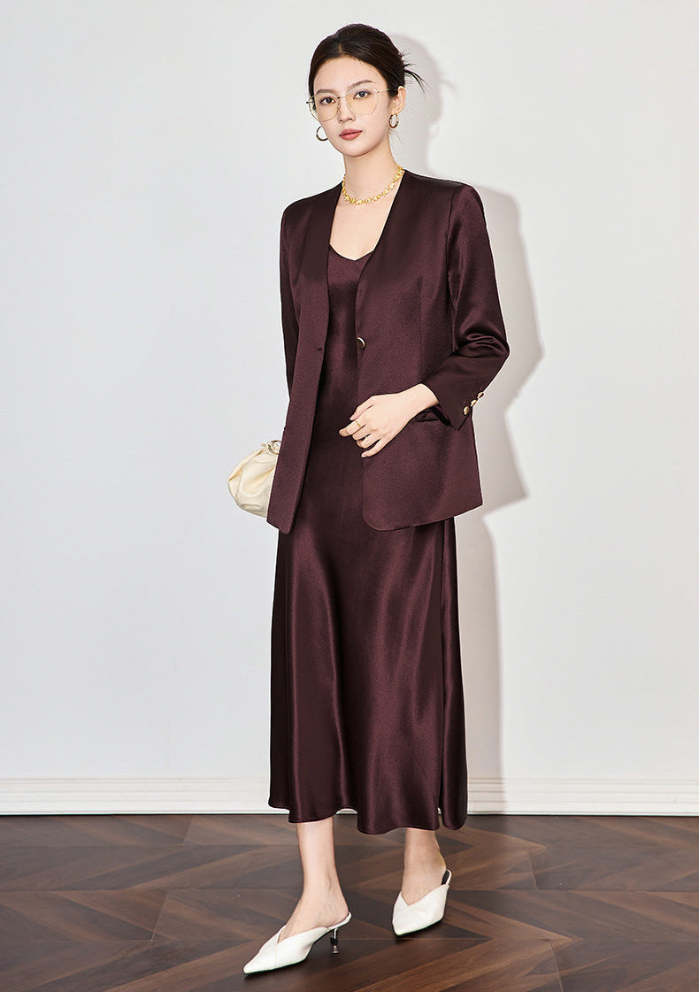 Fluid Acetate Blazer