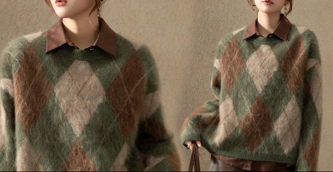 100% Pure Cashmere Thick Oversized Sweater – Premium Heavy Knit