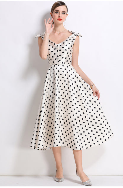 Crystal Bow Maxi Dress