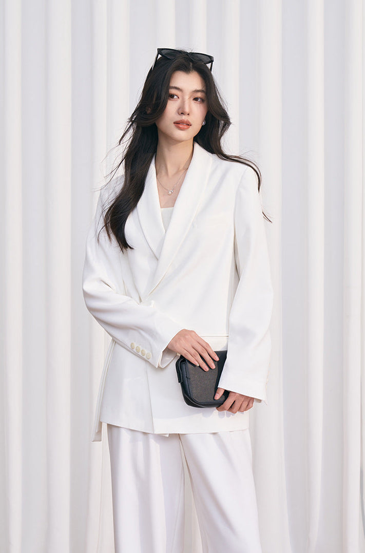 Aveline Tailored Two-Piece Suit Set