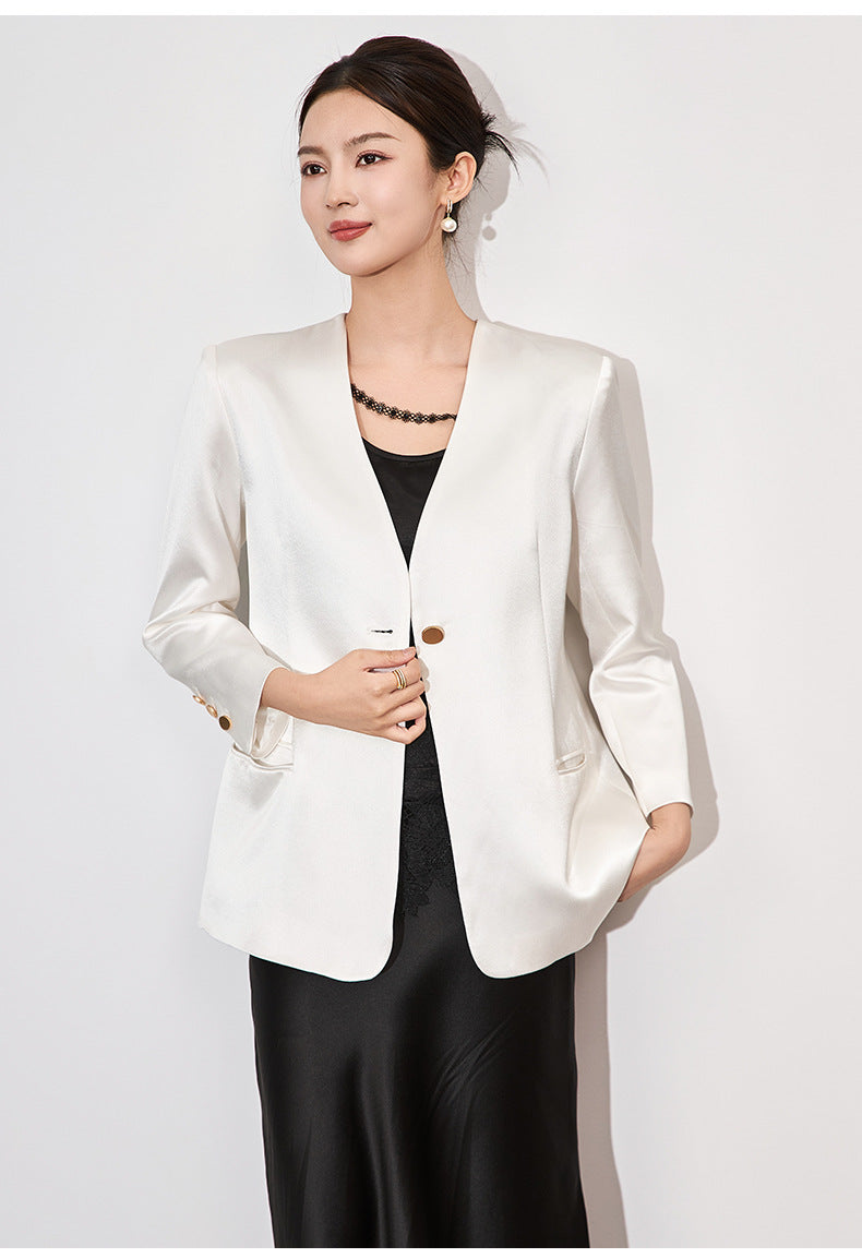Fluid Acetate Blazer