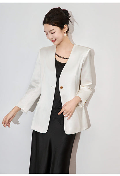 Fluid Acetate Blazer