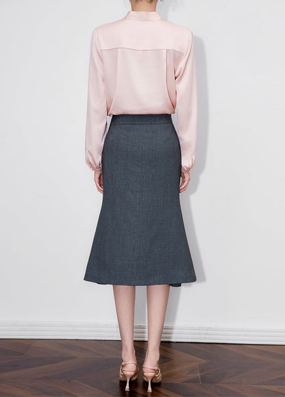 High-Waist Pencil Skirt – Elegant Tailored Mermaid Cut