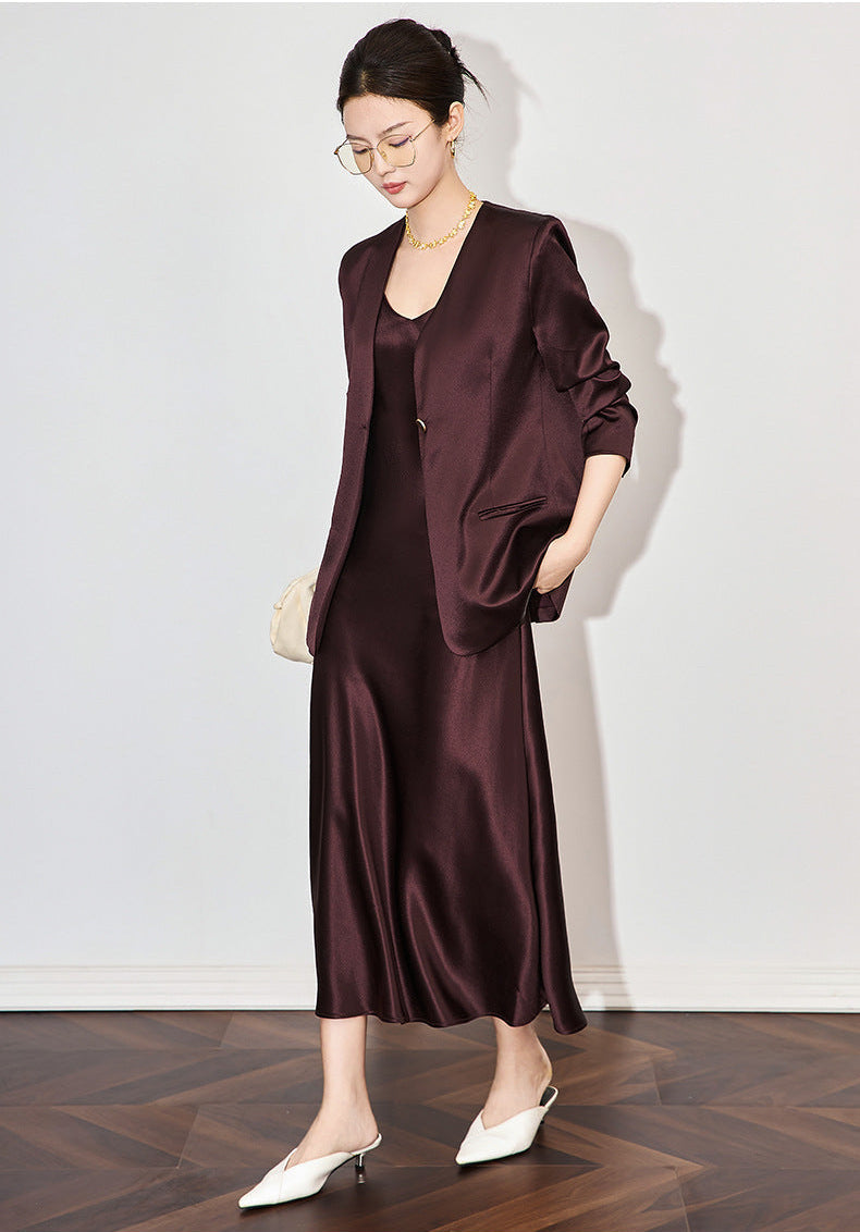 Fluid Acetate Blazer