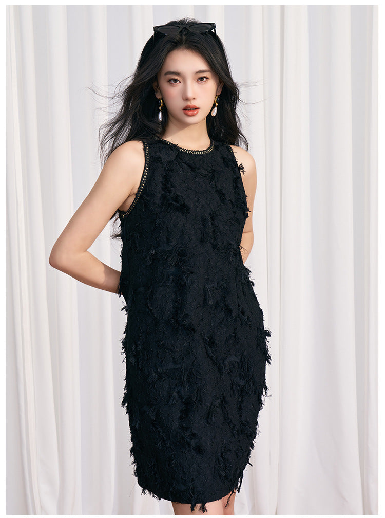 Amélie Textured Midi Dress