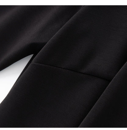 Timeless Black Dress with Crystal Details