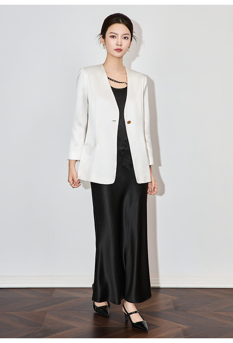 Fluid Acetate Blazer