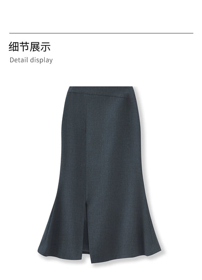 High-Waist Pencil Skirt – Elegant Tailored Mermaid Cut