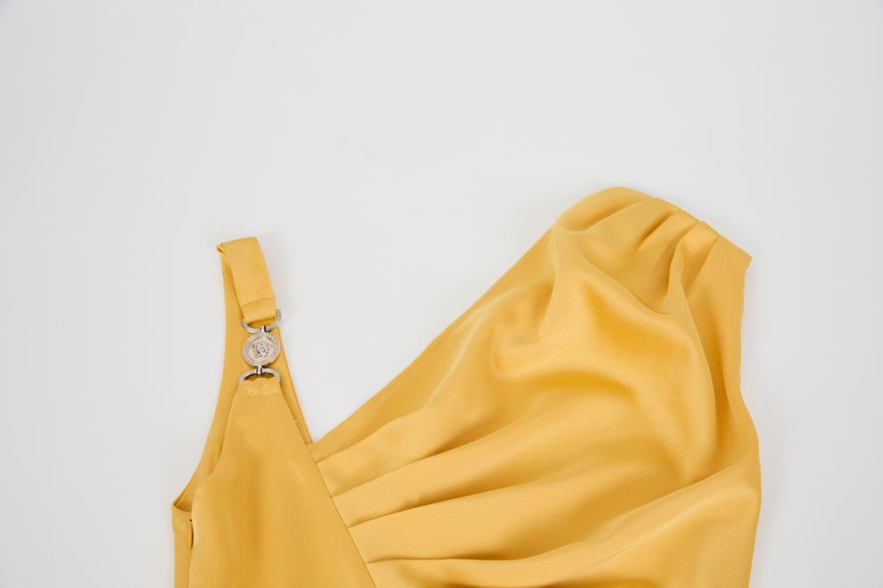 Off-Shoulder Sculpted Midi Dress