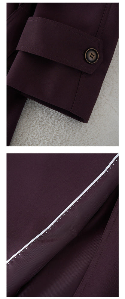 Goddess Silhouette Belted Long Trench Coat – Paris Edition