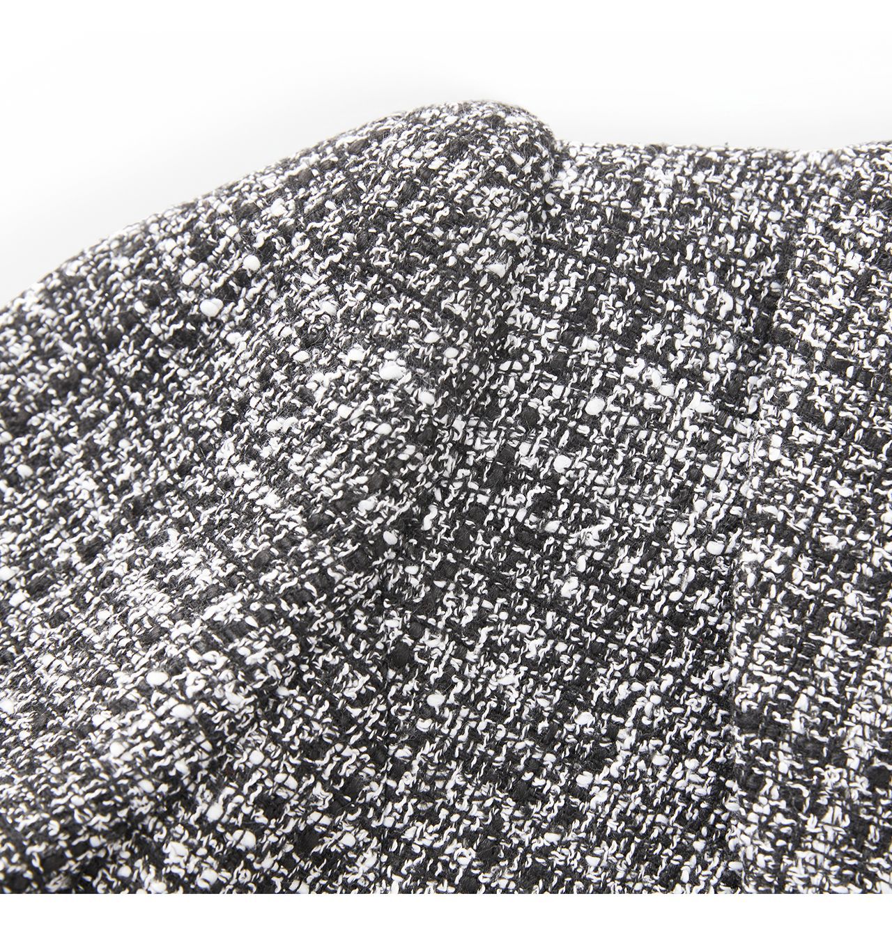 Chanel-Inspired Tweed Mermaid Dress – Elegant Slim Fit Long-Sleeve Design