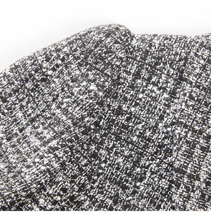 Chanel-Inspired Tweed Mermaid Dress – Elegant Slim Fit Long-Sleeve Design