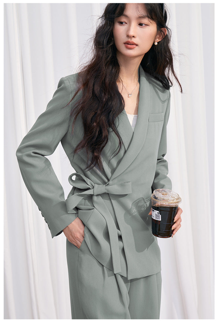 Aveline Tailored Two-Piece Suit Set