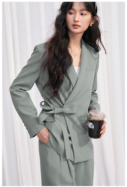 Aveline Tailored Two-Piece Suit Set