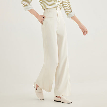 High-Waisted Tencel Linen Wide-Leg Pants – Lightweight & Relaxed Fit