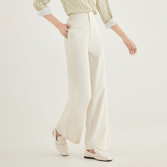 High-Waisted Tencel Linen Wide-Leg Pants – Lightweight & Relaxed Fit
