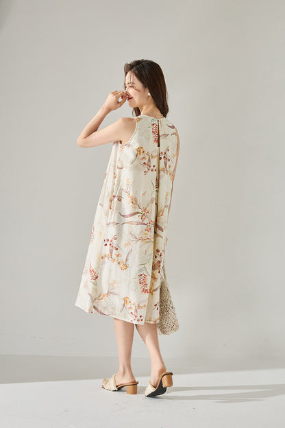 Lunara Botanical Maxi Dress