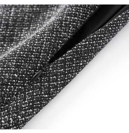 Old Money Style Two-Piece Set – Sleeveless Vest & Fishtail Skirt