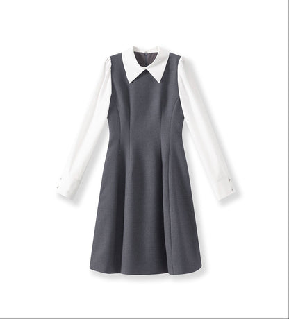 Sophia City Style Two-Piece Effect Dress