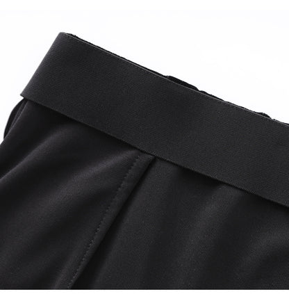 Velvet Fringe Detail Two-Piece Skirt & Top Set