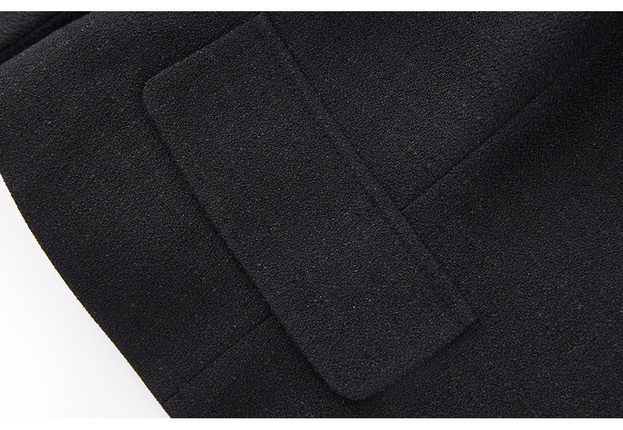 French-Inspired Two-Piece Set – Fitted Dress & Cropped Jacket