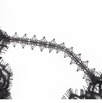 French Velvet Lace Embroidered Slim Dress