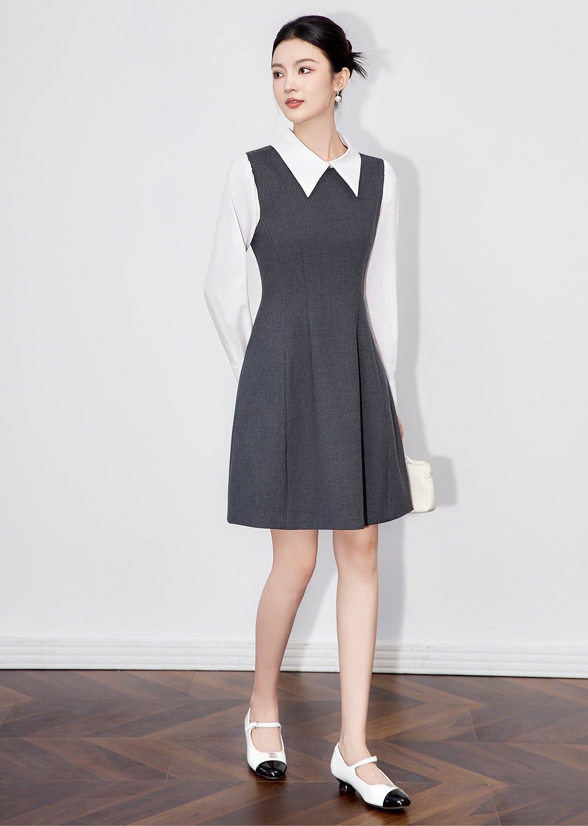 Sophia City Style Two-Piece Effect Dress