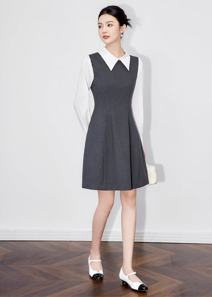 Sophia City Style Two-Piece Effect Dress