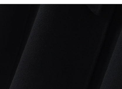 Hepburn Wool Coat with Detachable Shawl – Double-Faced 100% Wool