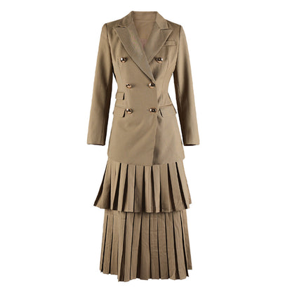 Élise Double-Breasted Blazer Set