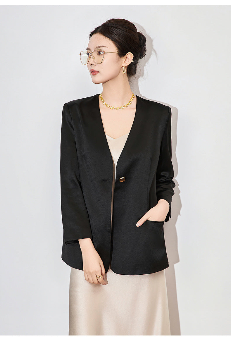 Fluid Acetate Blazer