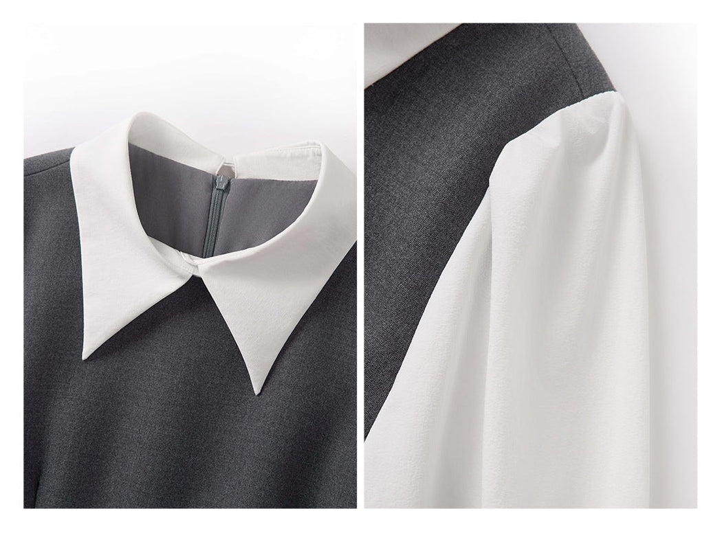 Sophia City Style Two-Piece Effect Dress