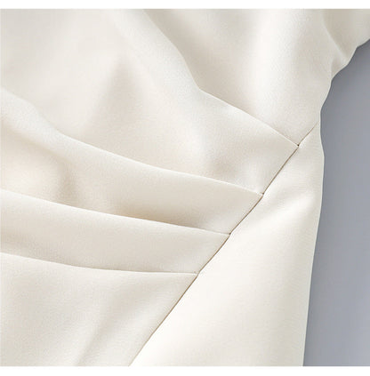 Summer Elegance Bow-Tie Midi Dress
