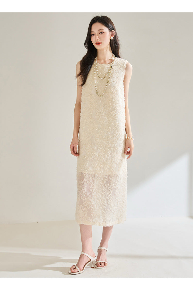 Aurielle Elegant Midi Dress