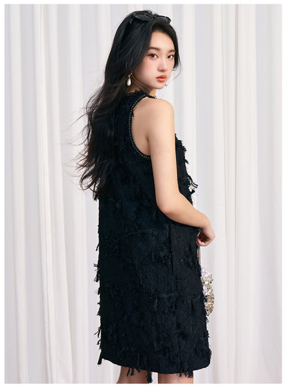 Amélie Textured Midi Dress