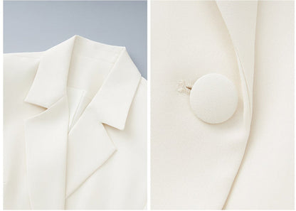 Elegant Double-Breasted Blazer Dress