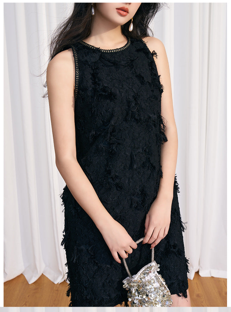 Amélie Textured Midi Dress