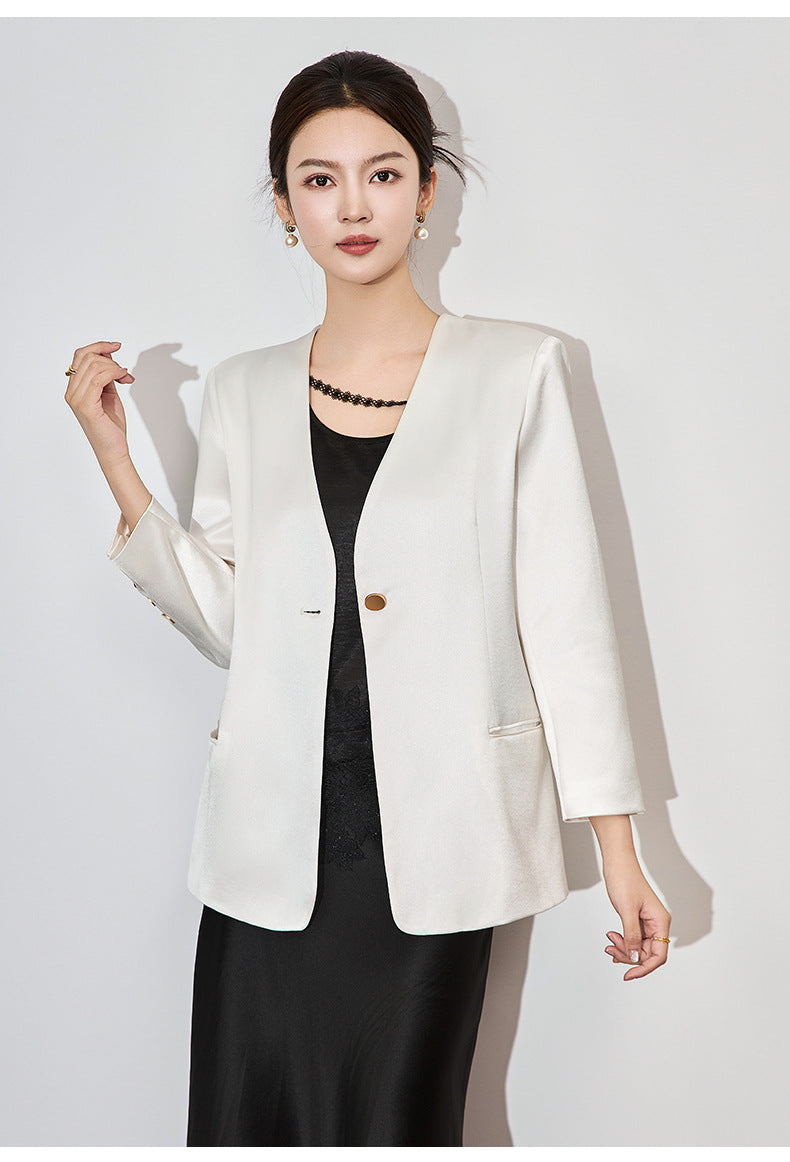 Fluid Acetate Blazer