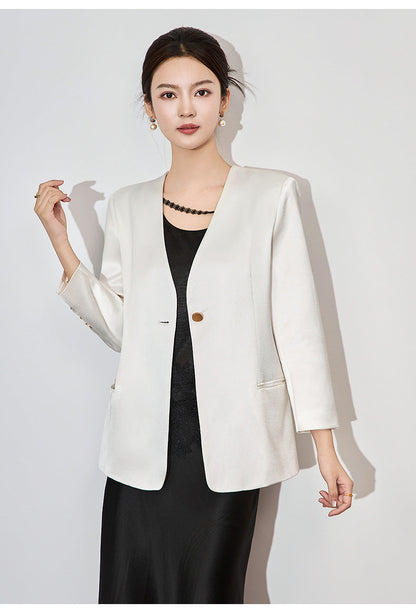 Fluid Acetate Blazer