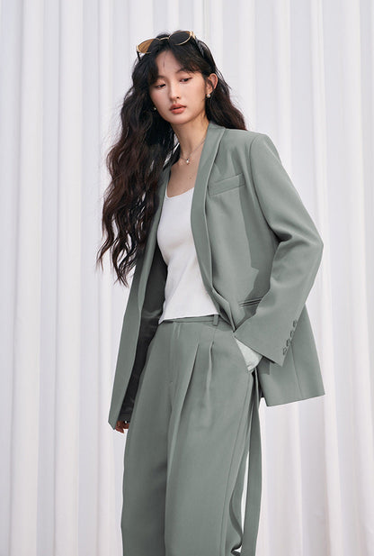 Aveline Tailored Two-Piece Suit Set