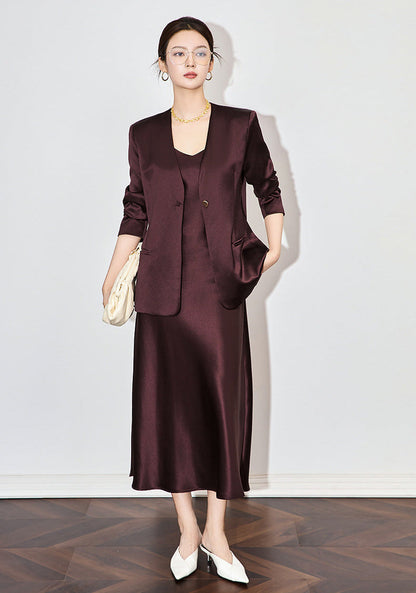Fluid Acetate Blazer