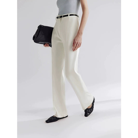 Cooling High-Waist Straight-Leg Pants