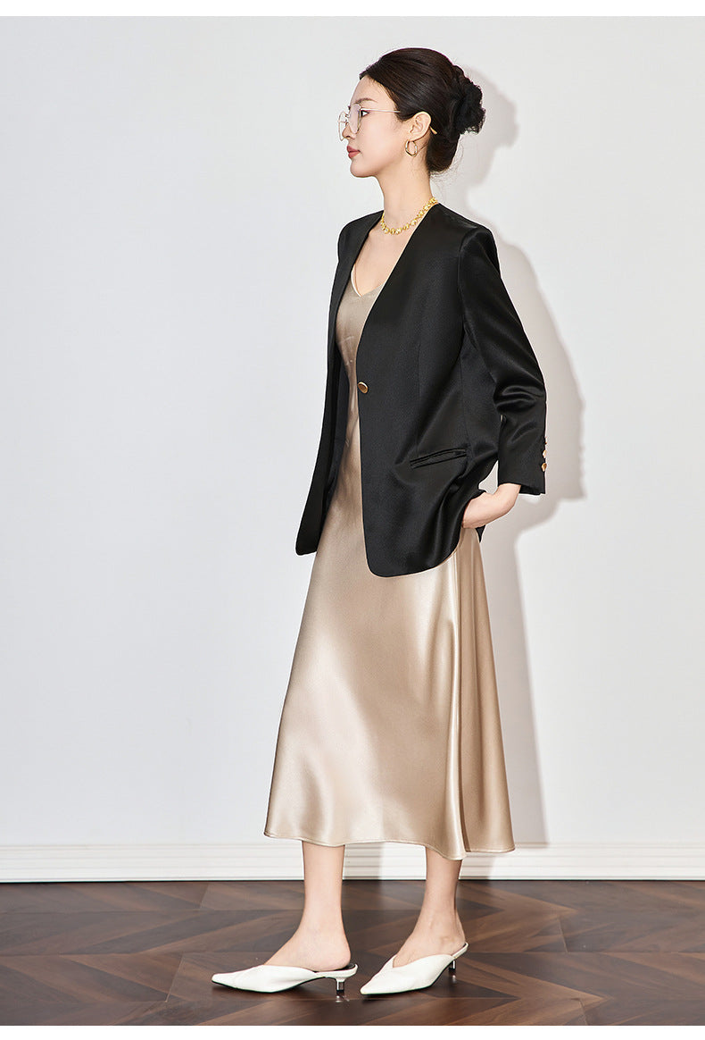Fluid Acetate Blazer